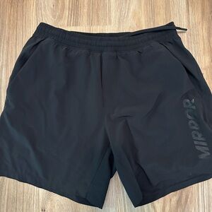 Lululemon pace breaker shorts. Mirror edition. Linerless.